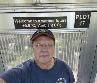 Joel Kostka at the SPRUCE experiment.